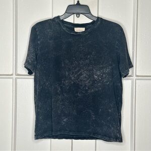 Sezane Conrad T Shirt in Mineral Black